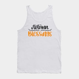 autumn blessings Tank Top